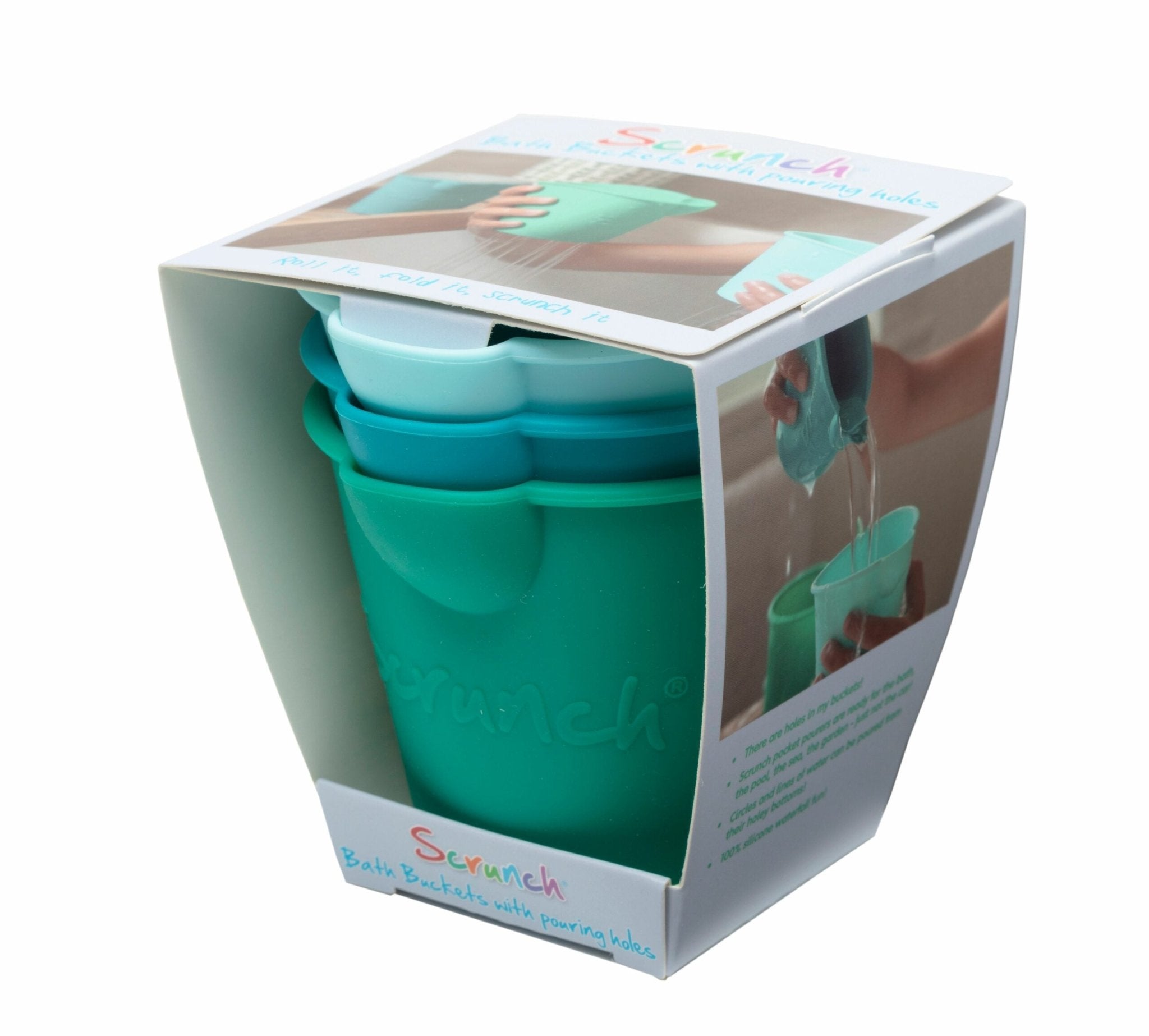 Scrunch Mini Bath Buckets - Simply Rye