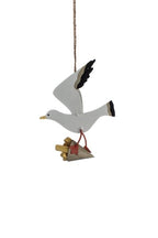 Seagull Stealing Chips Hanging Decoration - Simply Rye