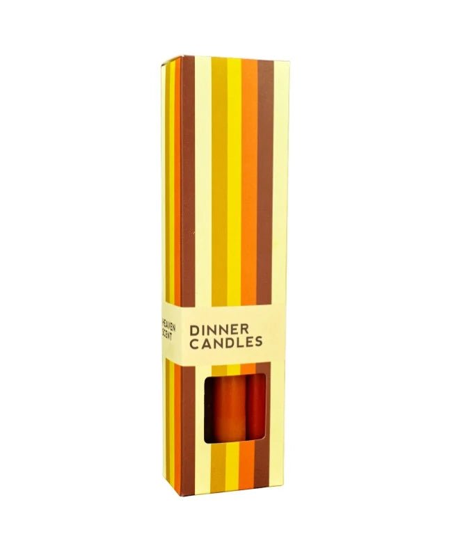 Set of 6 Dinner Candles - Autumn Edit - Simply Rye
