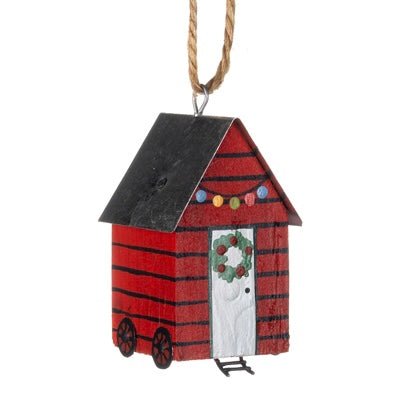 Shepherds Hut Hanging Decoration - Simply Rye