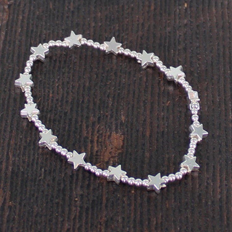 Silver Plated Little Stars Bracelet - Simply Rye