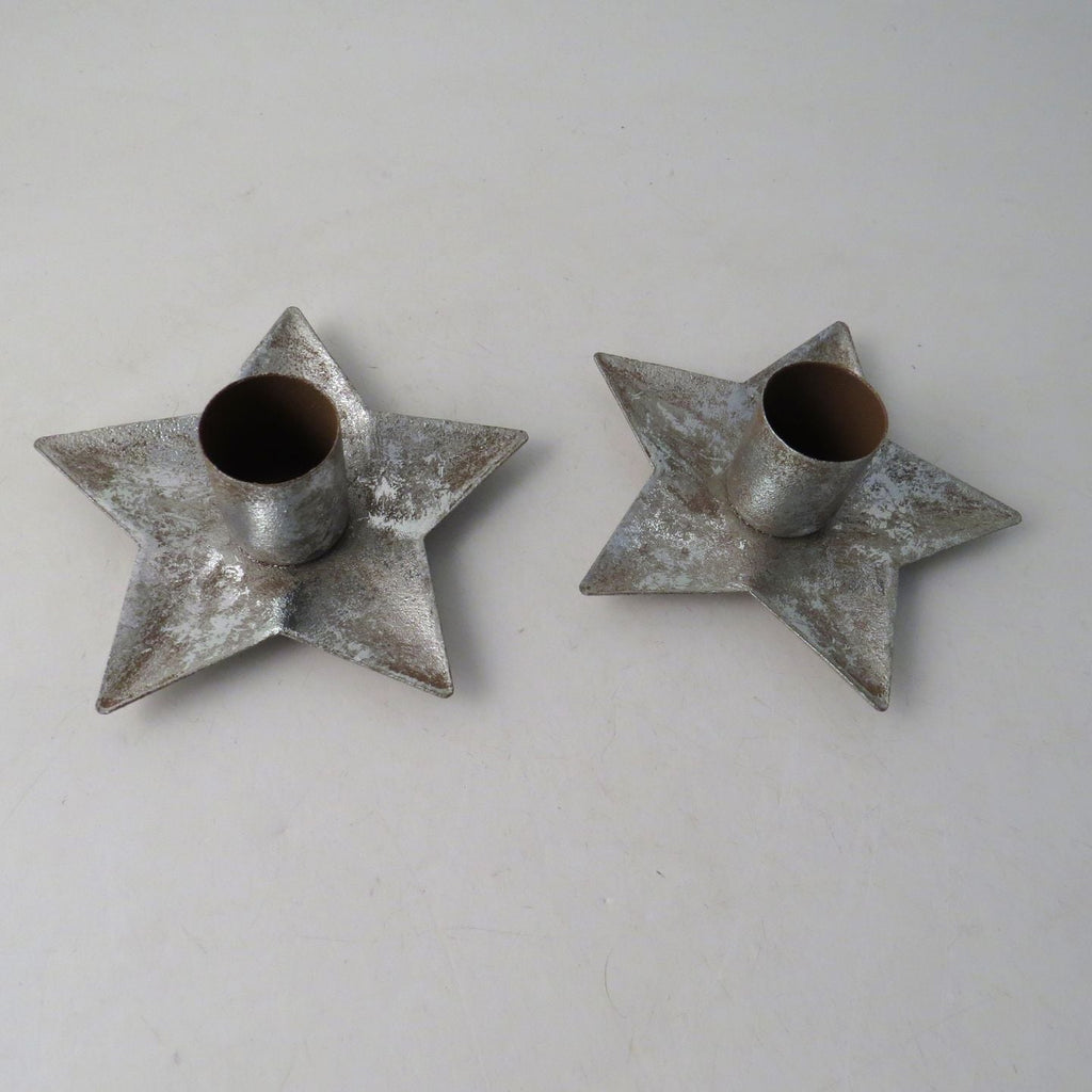 Silver Star Candle Holder - Simply Rye
