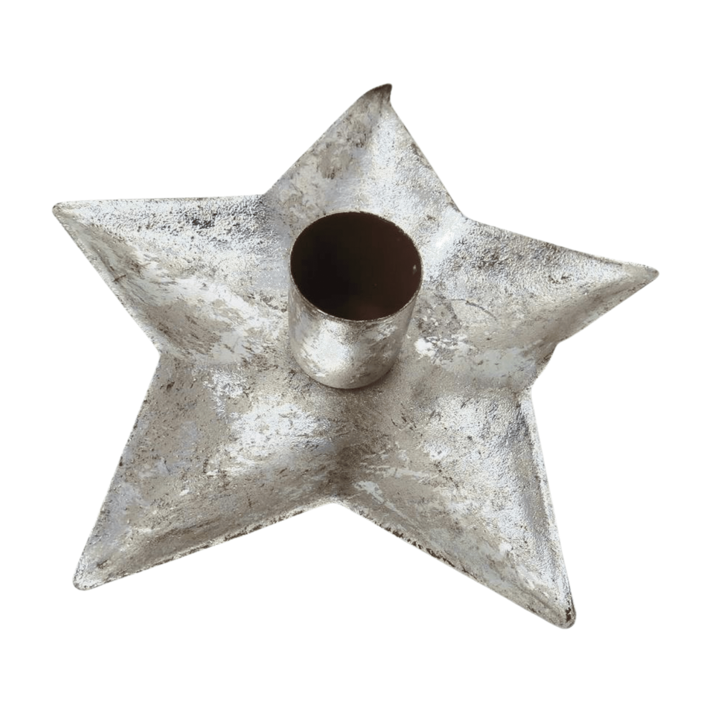 Silver Star Candle Holder - Simply Rye