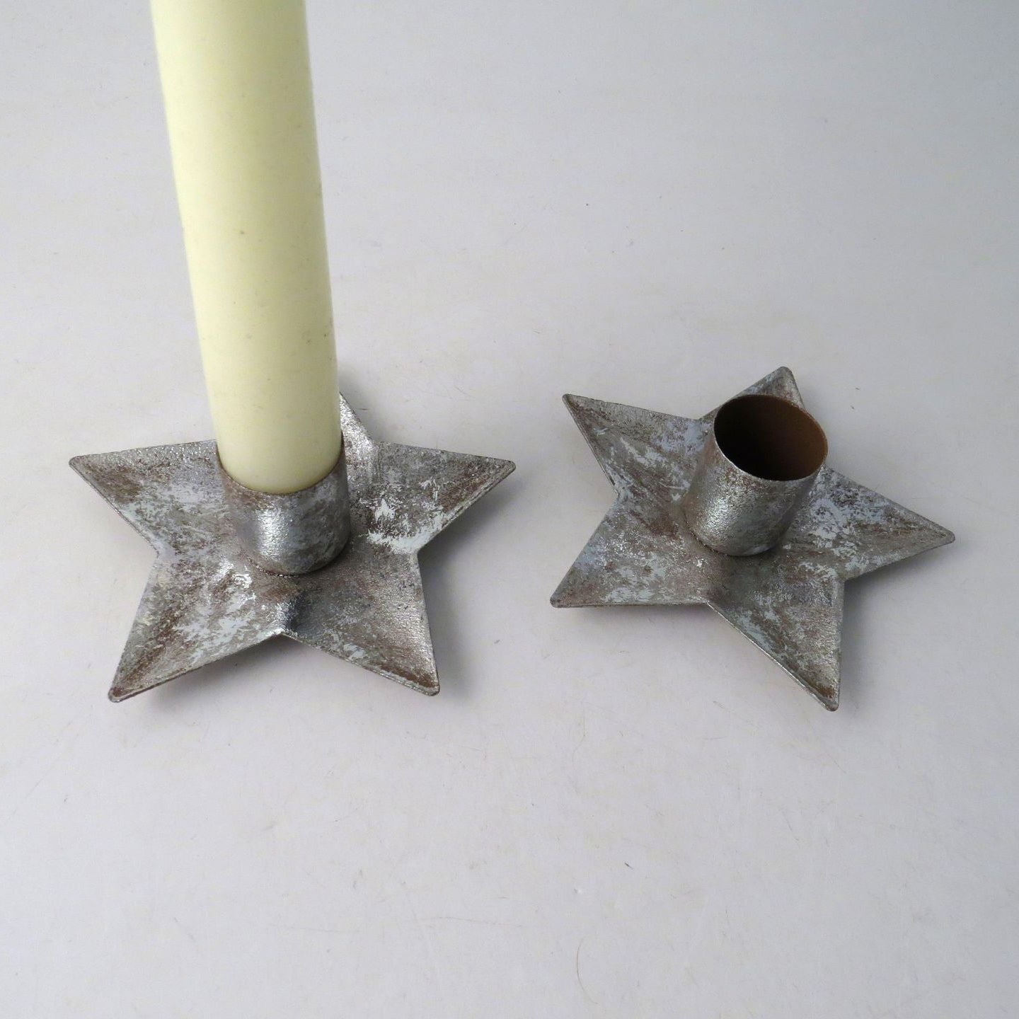 Silver Star Candle Holder - Simply Rye
