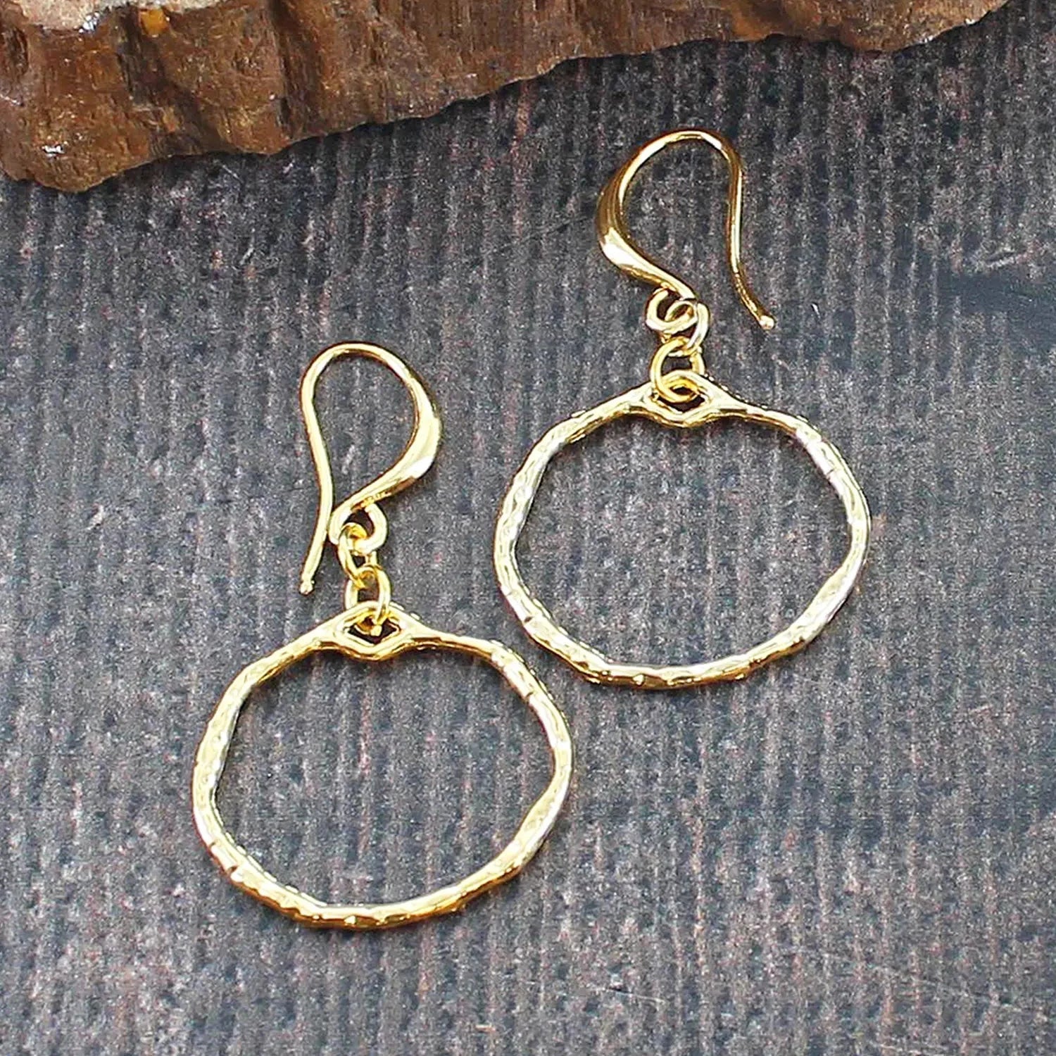 Simple Ring Earrings - Simply Rye