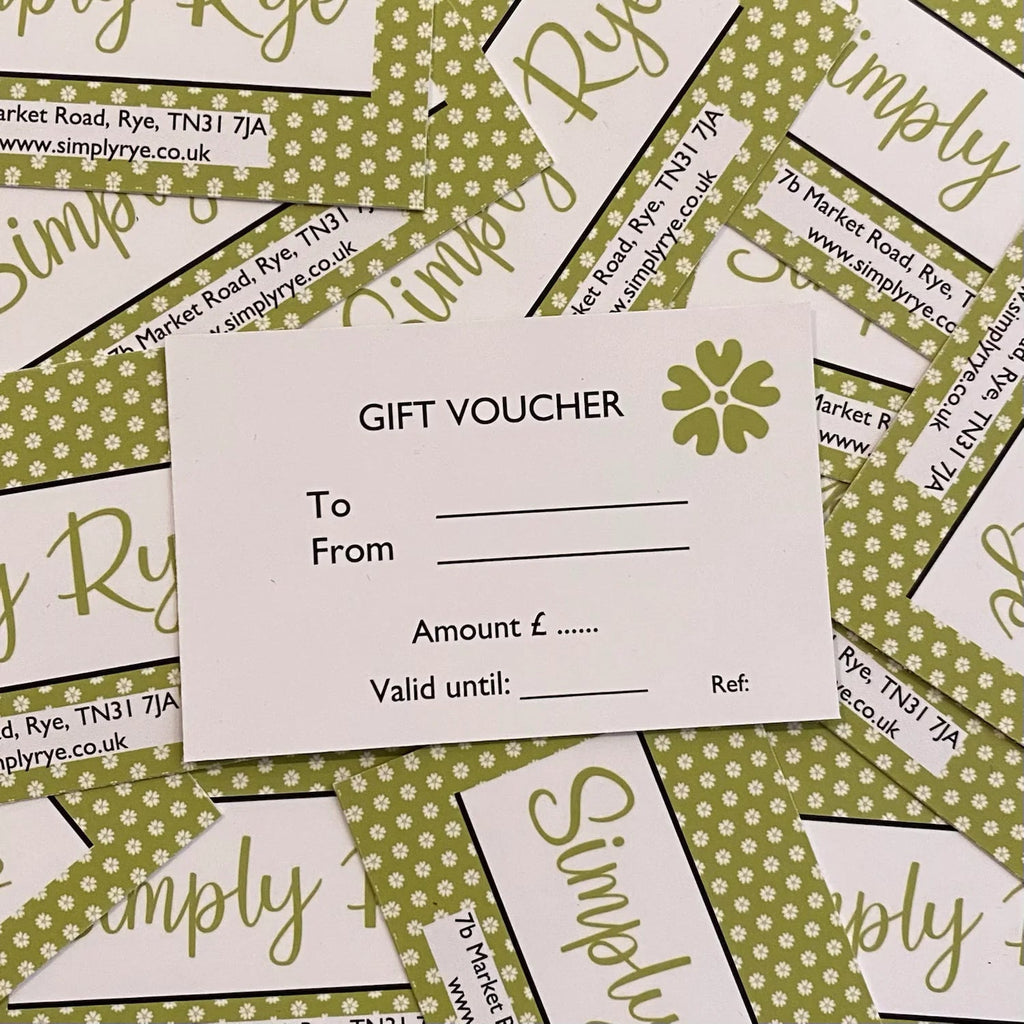 Simply Rye Gift Vouchers - Simply Rye