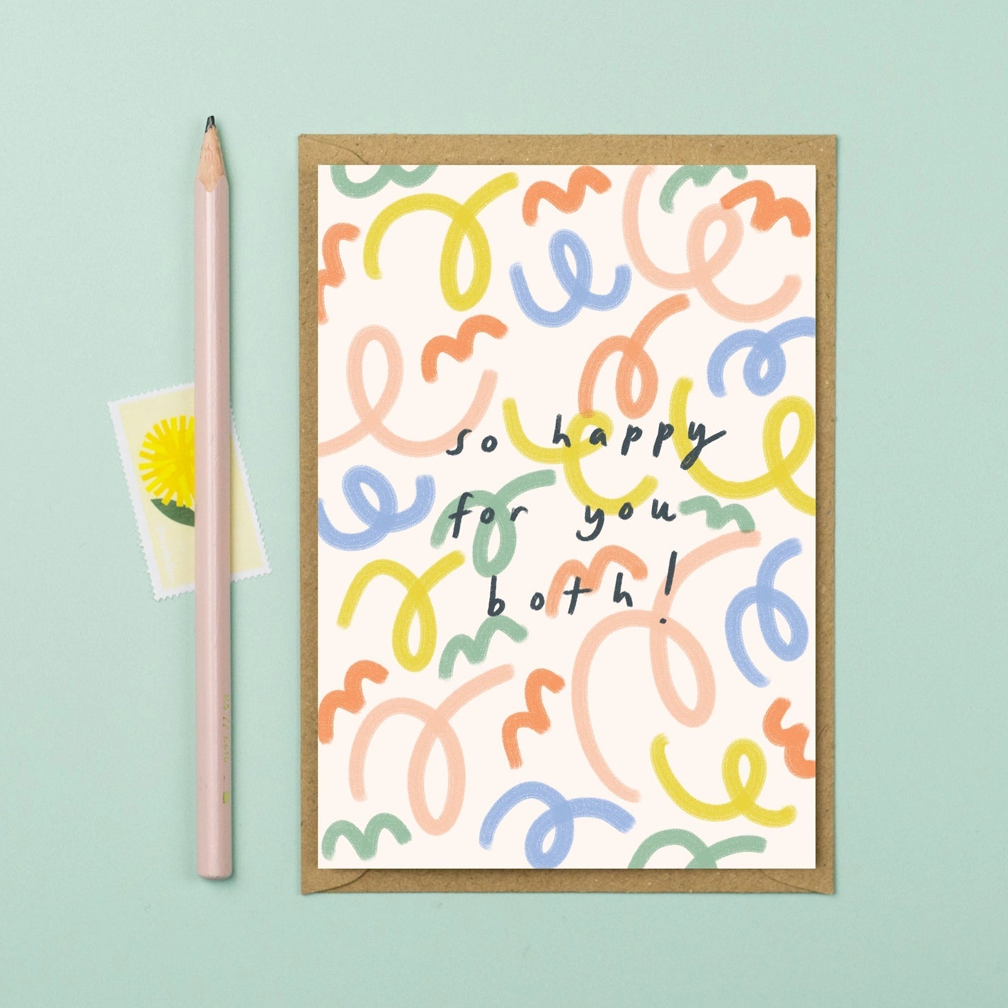 ‘So Happy For You Both’ Card - Simply Rye