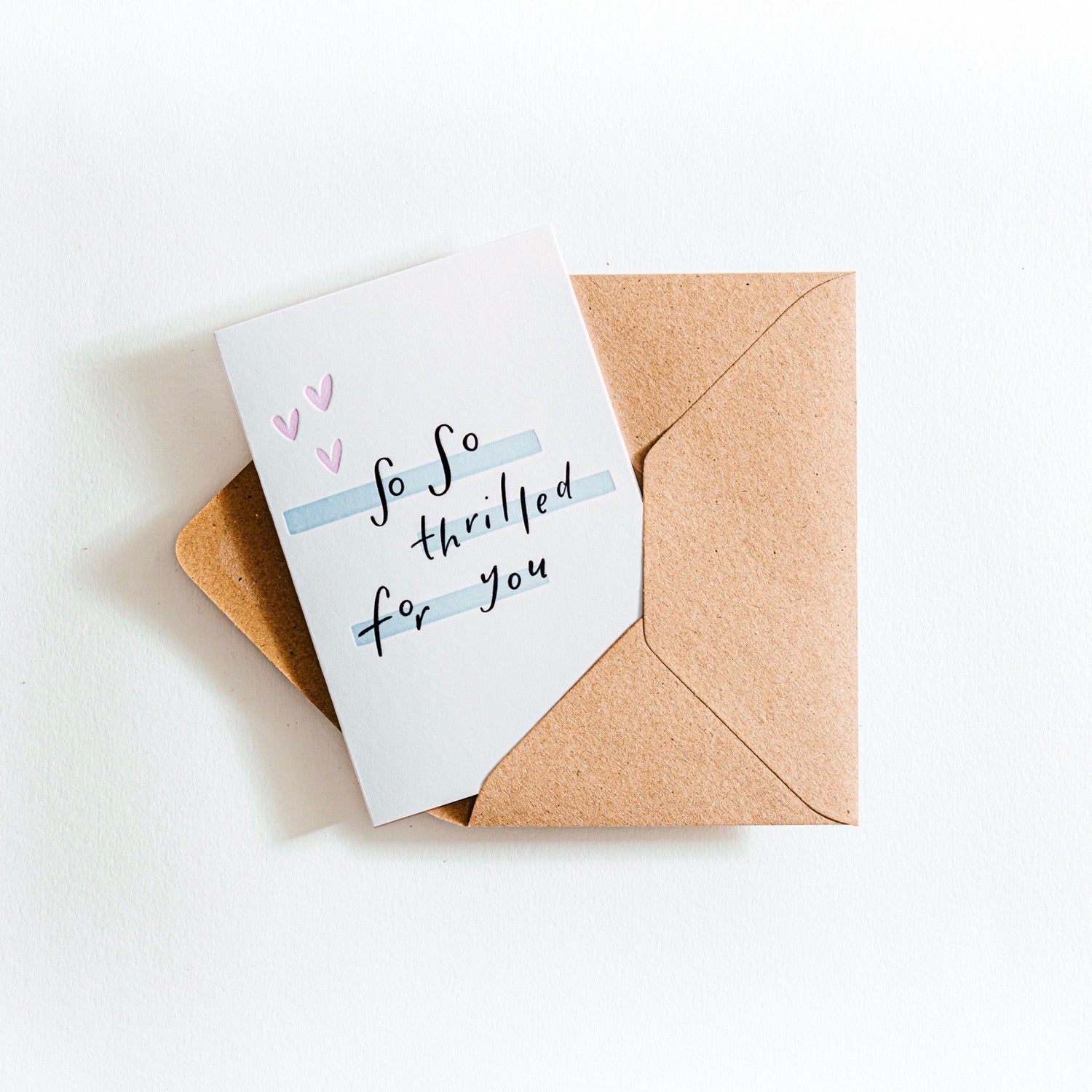 'So So Thrilled For You' Card - Simply Rye