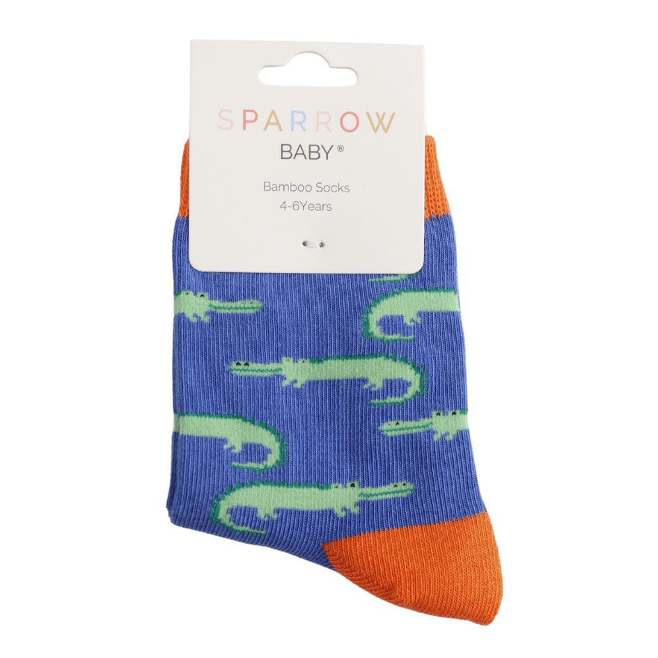 Sparrow Baby Crocodiles Socks - Simply Rye