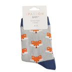 Sparrow Baby Fox Faces Socks - Simply Rye