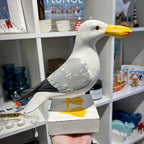 Steve the Seagull on Plinth - Simply Rye