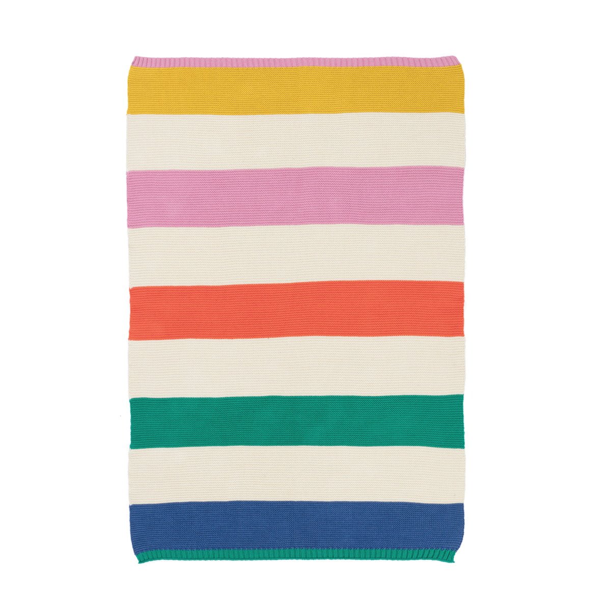 Striped Rainbow Baby Blanket - Simply Rye