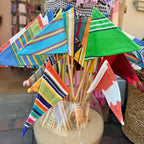 Striped Sandcastle Flag - Lucky Dip - Simply Rye