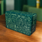 'Stuff' Tin - Teal - Simply Rye