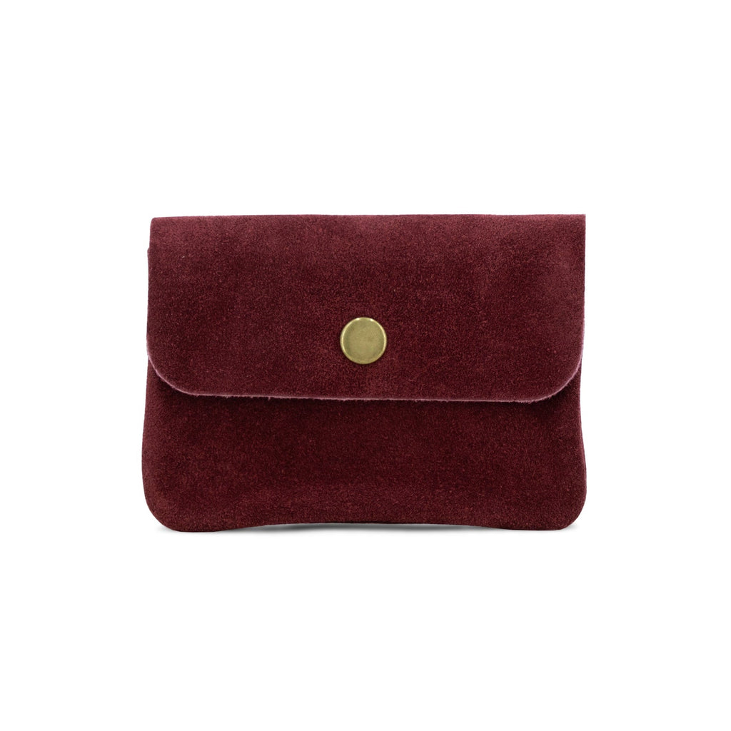 Suede Leather Coin Purse - Simply Rye
