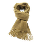 Super Soft Plain Scarf - Olive - Simply Rye
