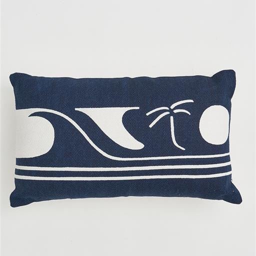 Surf Mood Cushion - Simply Rye