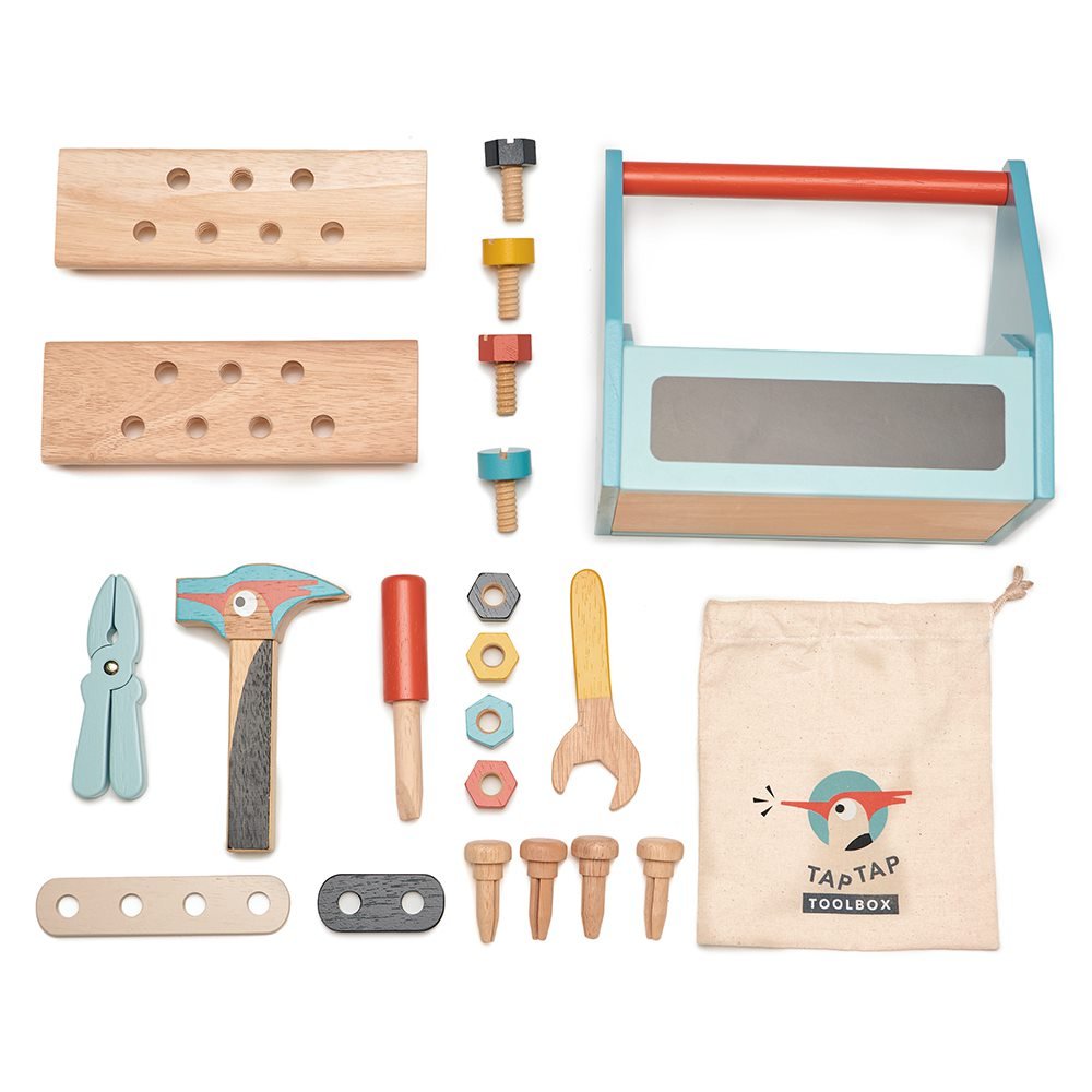 Tender Leaf Wooden Tap Tap Tool Box - Simply Rye