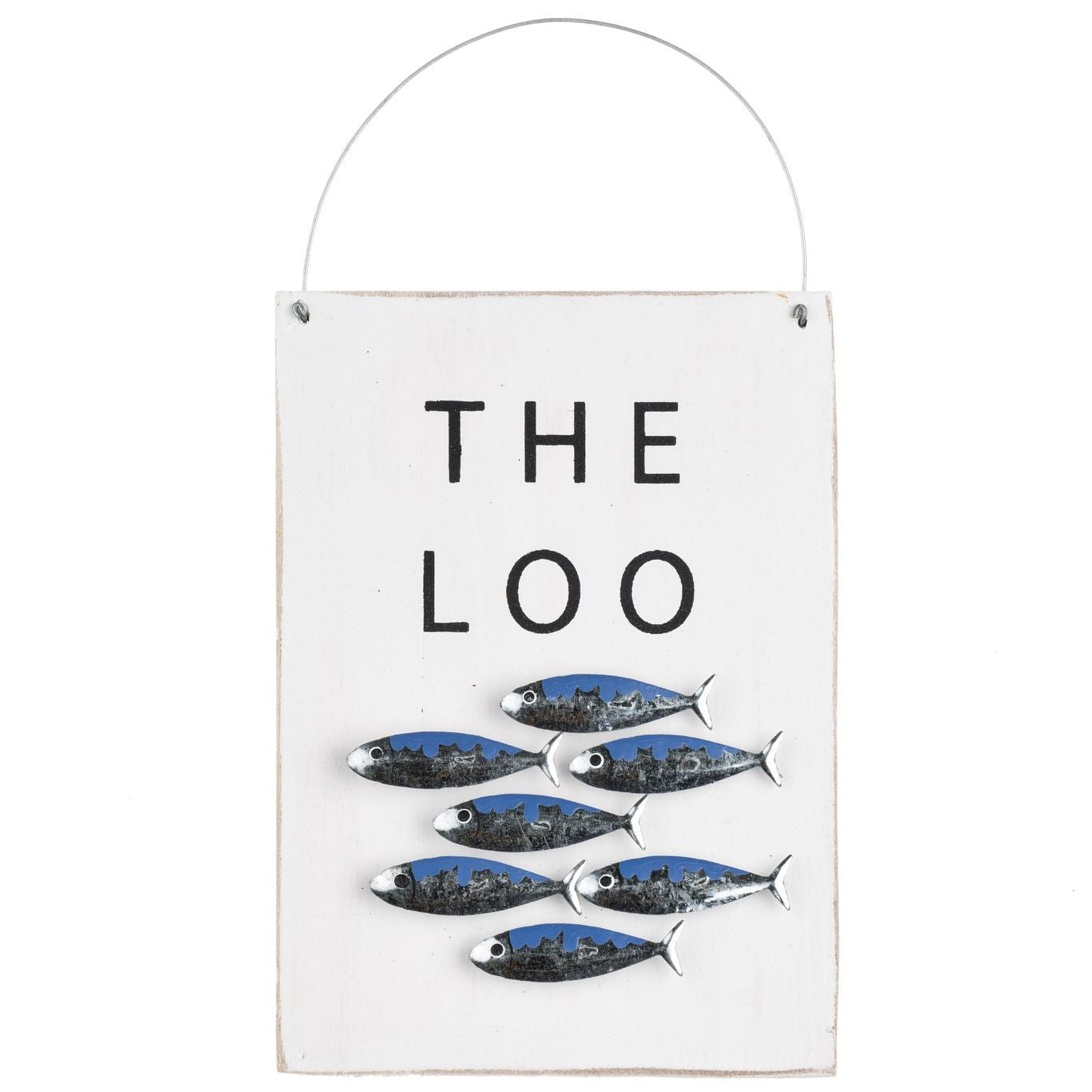 Tin Fish 'The Loo’ Sign - Simply Rye