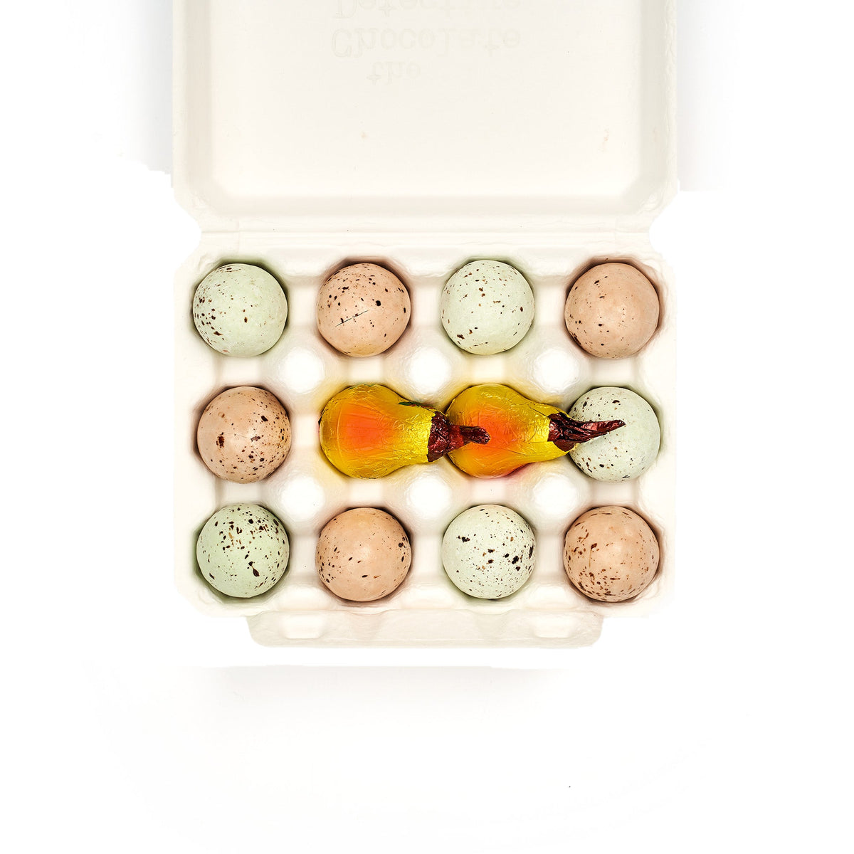 Tipsy Partridge in a Pear Tree Chocolate Eggs - Simply Rye