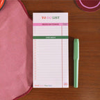 To Do List Pad - Work Hard, Play Nice - Simply Rye