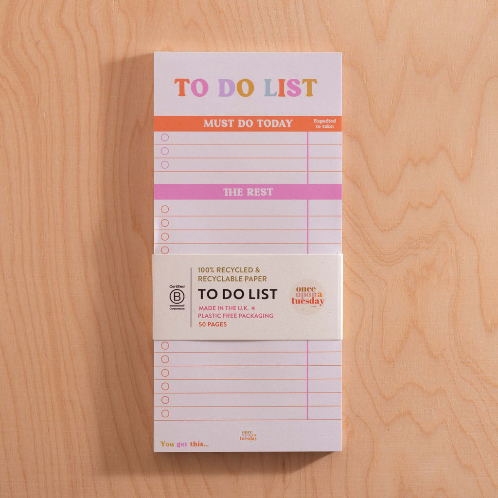 To Do List Pad - You Got This - Simply Rye