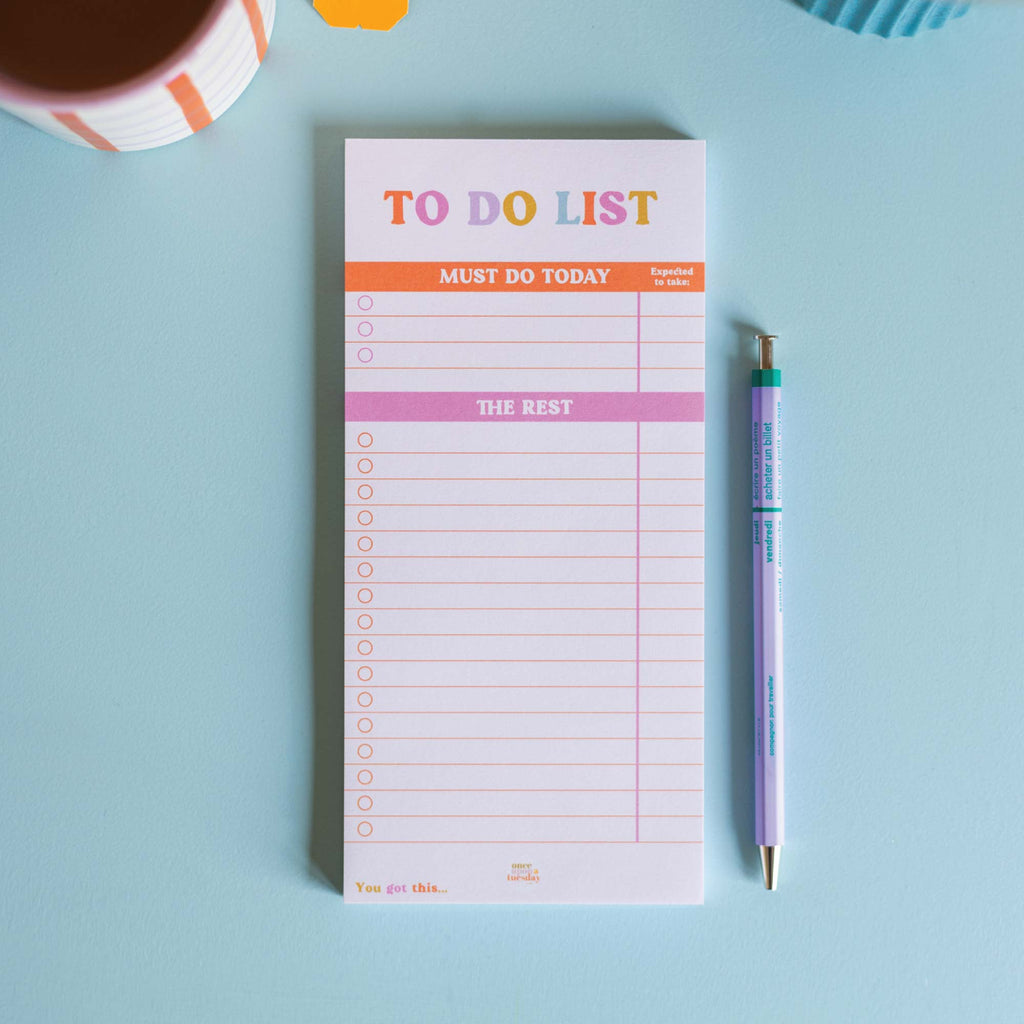 To Do List Pad - You Got This - Simply Rye