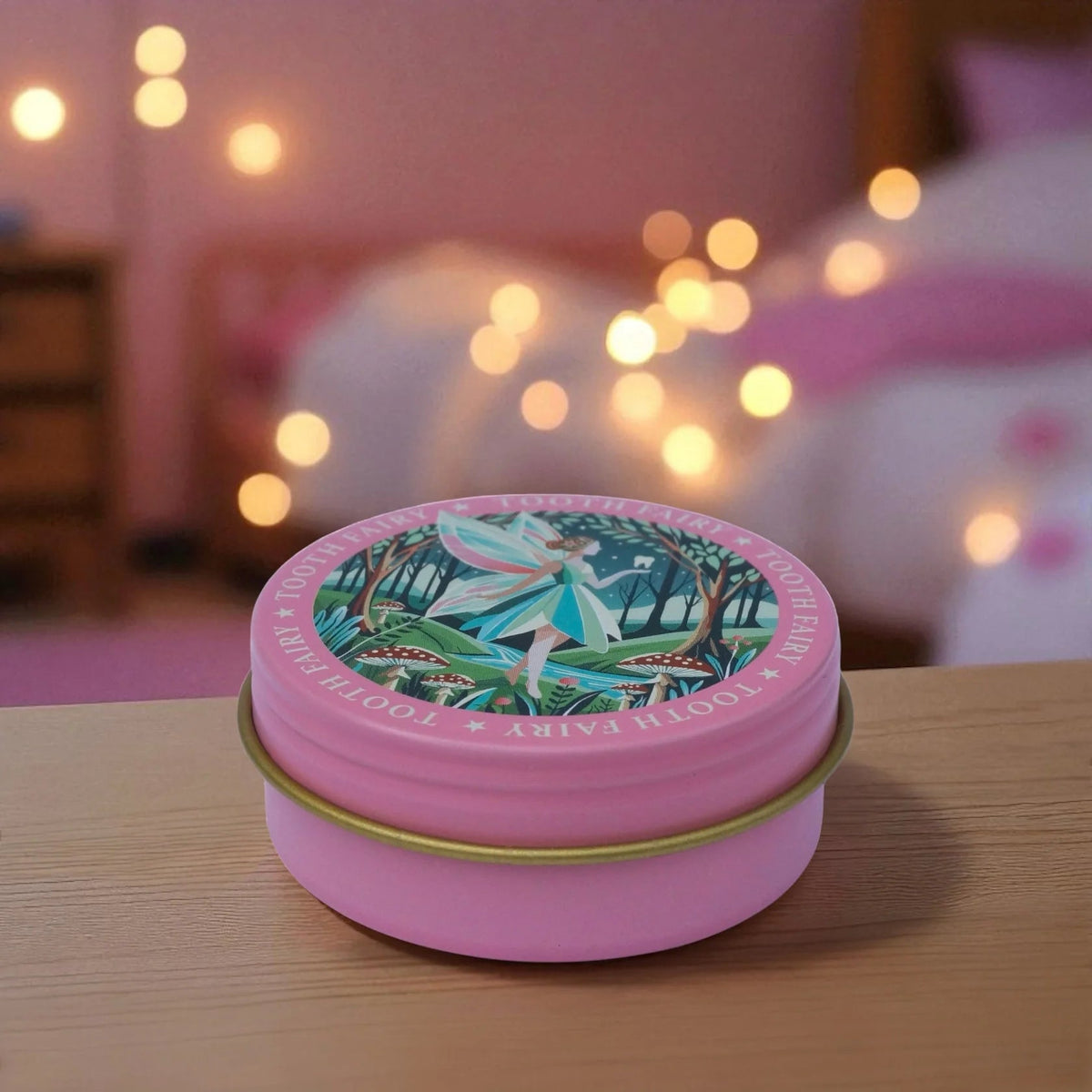 Tooth Fairy Tin - Pink - Simply Rye