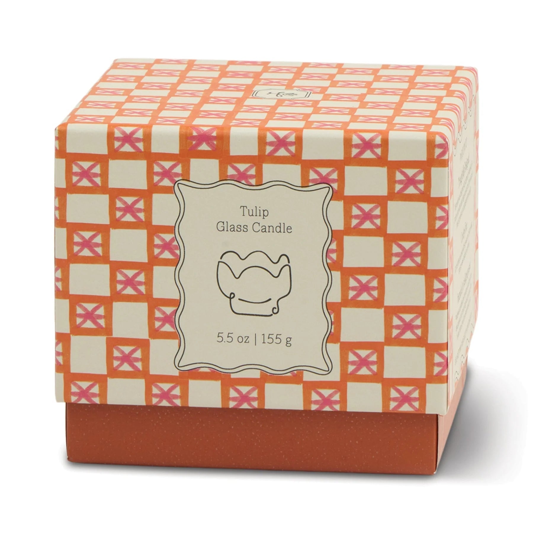 Tulip Glass Candle - Cactus Flower - Simply Rye