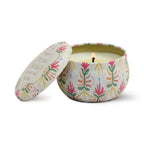 Tulip Printed Tin Candle - Bronzed Gardenia - Simply Rye