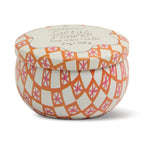 Tulip Printed Tin Candle - Cactus Flower - Simply Rye