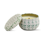 Tulip Printed Tin Candle - Verbena & Lemongrass - Simply Rye
