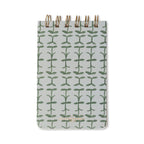 Tulip Twin Wire Notepad - Green Vine - Simply Rye
