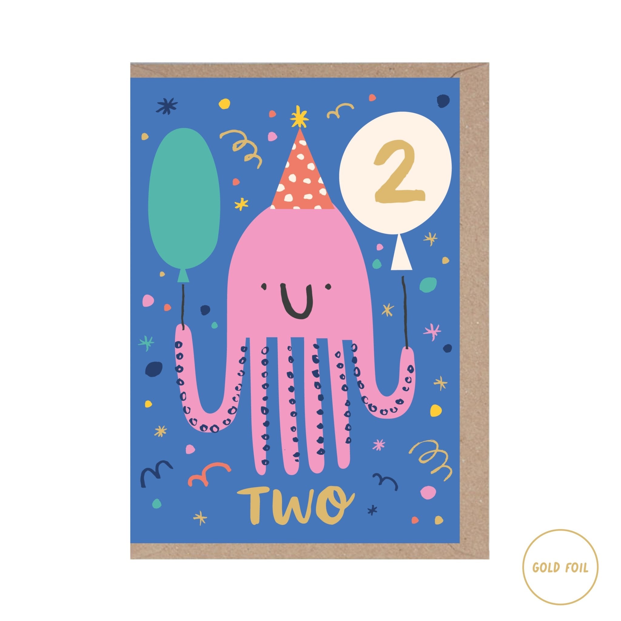 ‘Two’ Octopus Card - Simply Rye