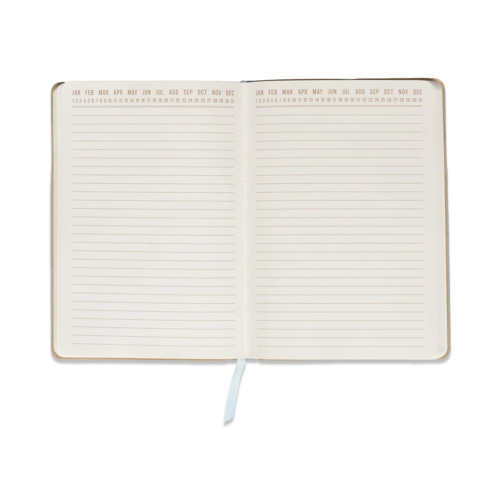 Vegan Leather Pocket Journal - Blue & Navy - Simply Rye