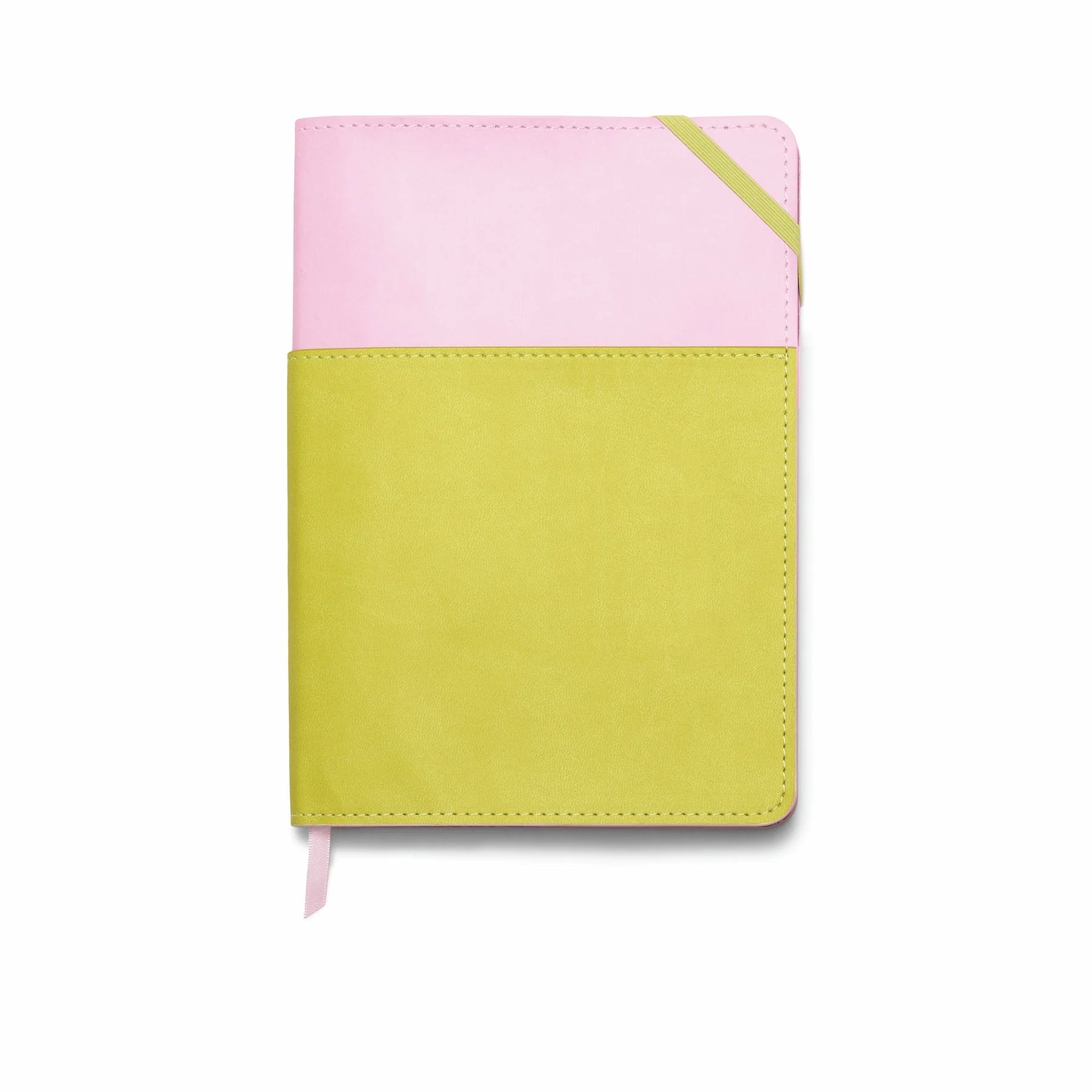 Vegan Leather Pocket Journal - Lilac & Matcha - Simply Rye