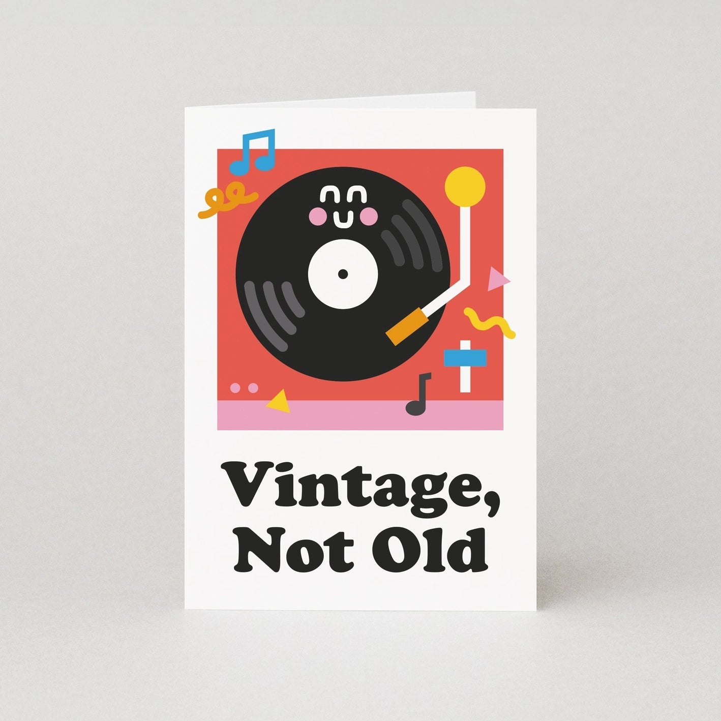 'Vintage, Not Old' Card - Simply Rye