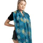 Watercolour Dandelions Lightweight Scarf - Simply Rye