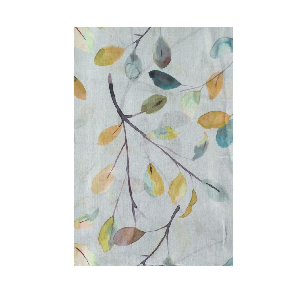 Watercolour Leaves Lightweight Scarf - Simply Rye
