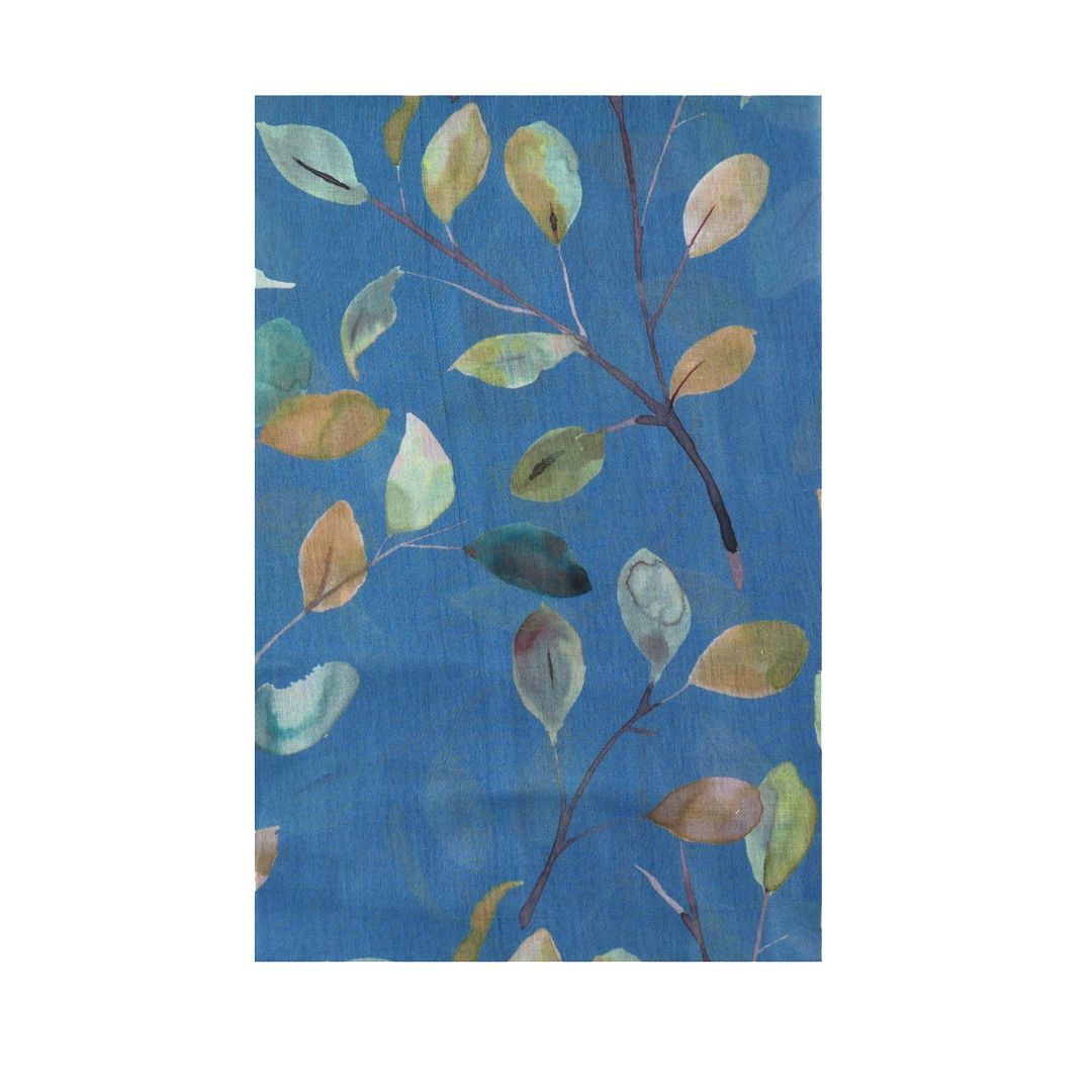 Watercolour Leaves Lightweight Scarf - Simply Rye