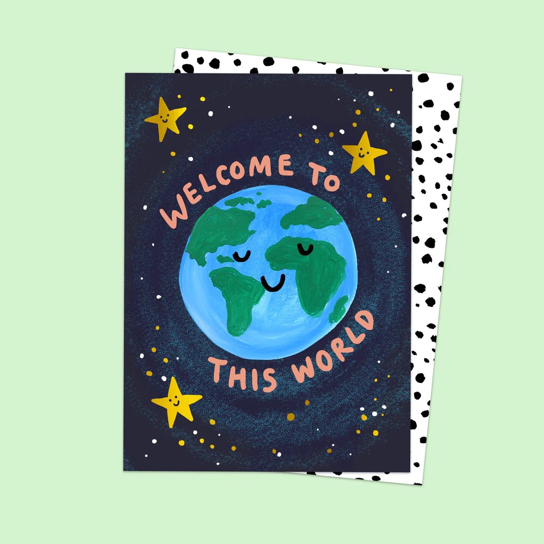 ‘Welcome To The World’ Card - Simply Rye