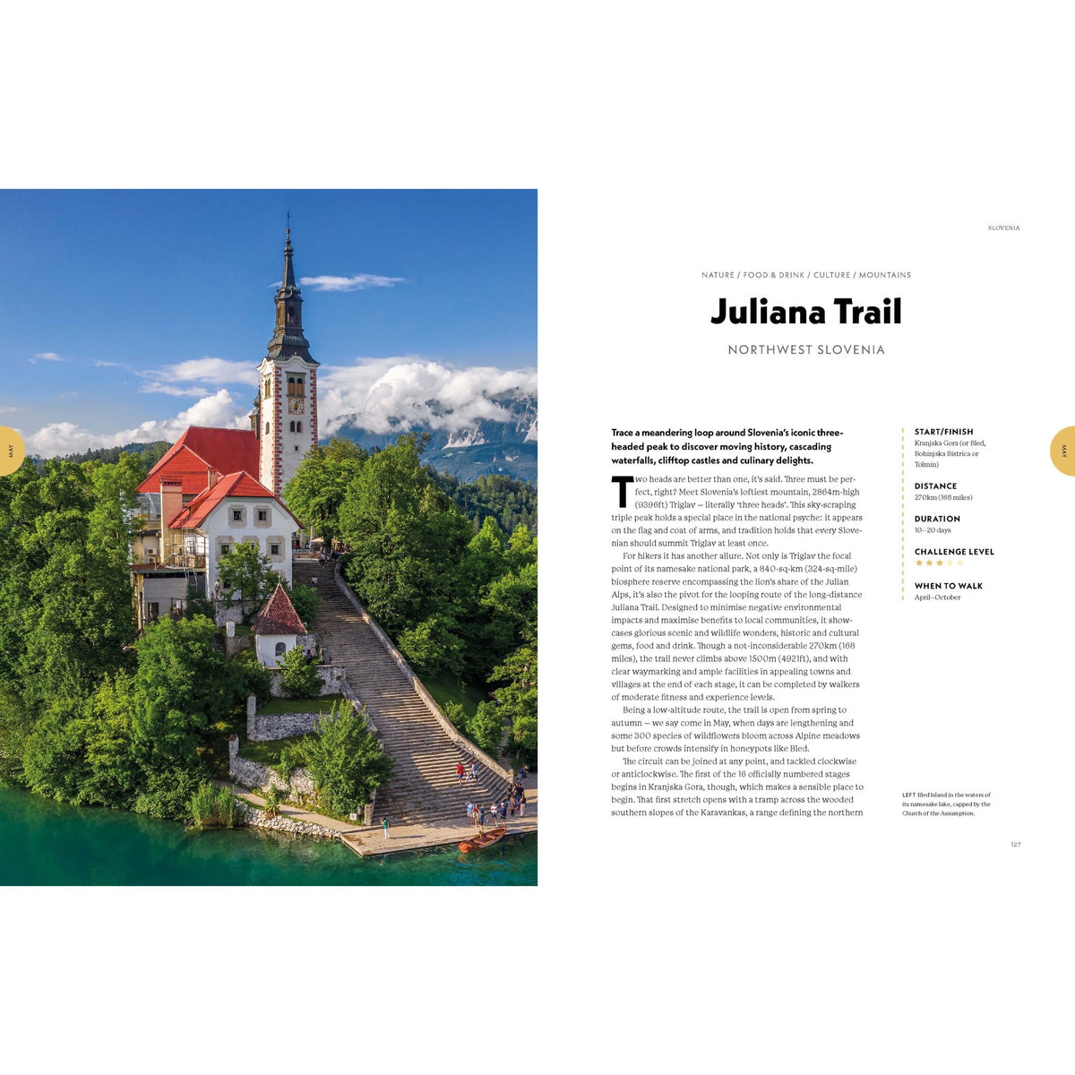Where to Go When: Hiking Book - Simply Rye