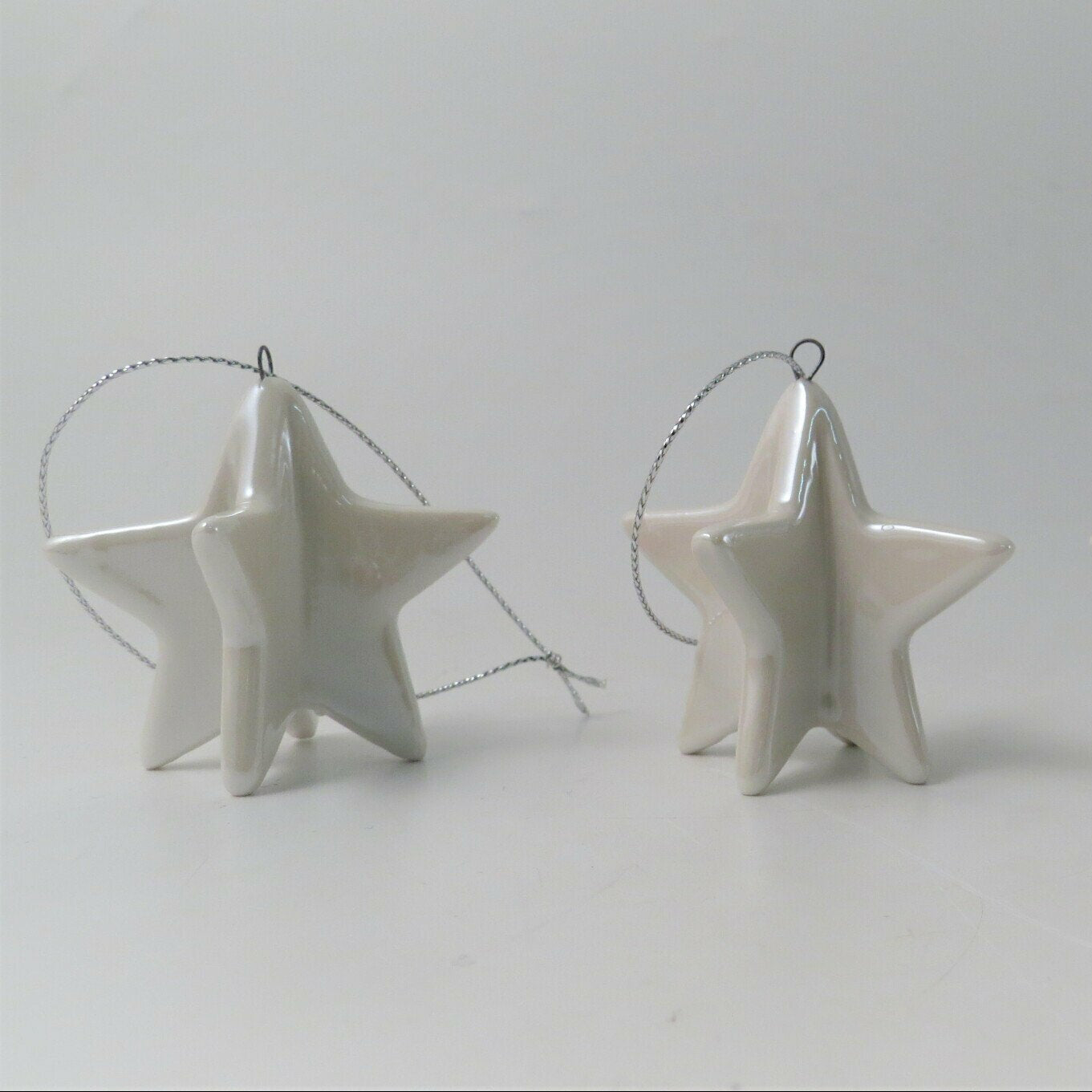 White 3D Star Decoration - Simply Rye