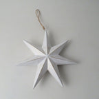 White Wooden Star Decorations - Simply Rye