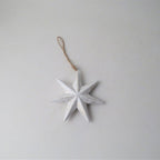 White Wooden Star Decorations - Simply Rye