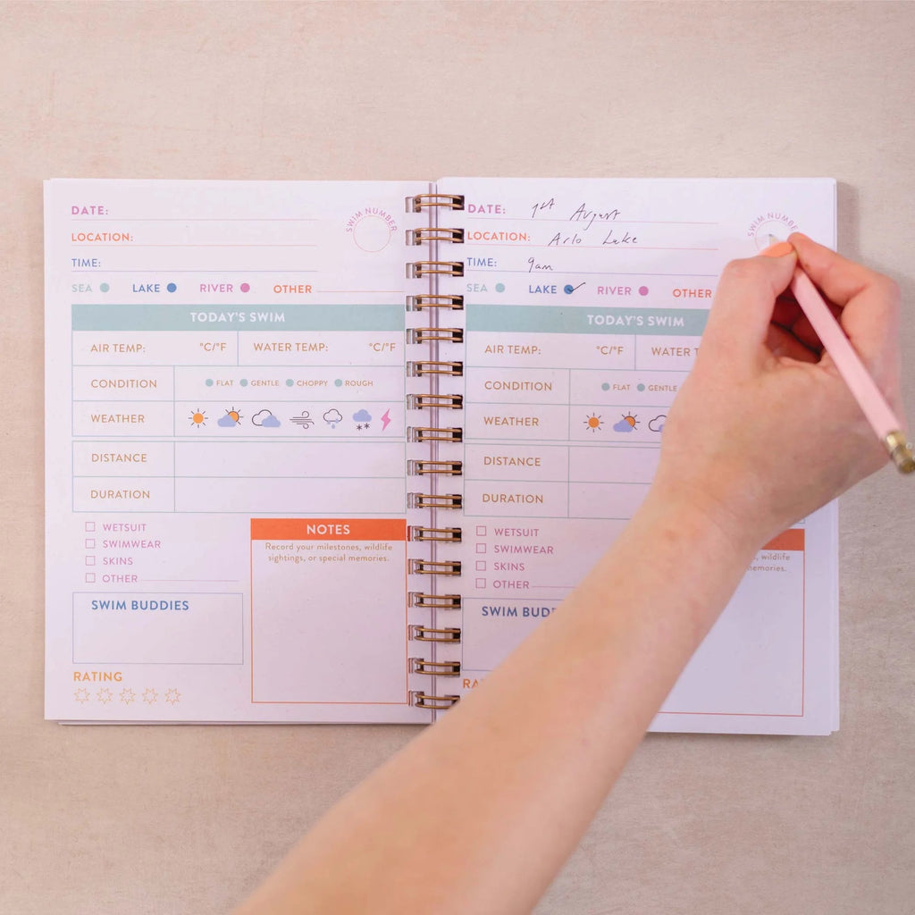 Wild Swimming Journal - Seascape - Simply Rye