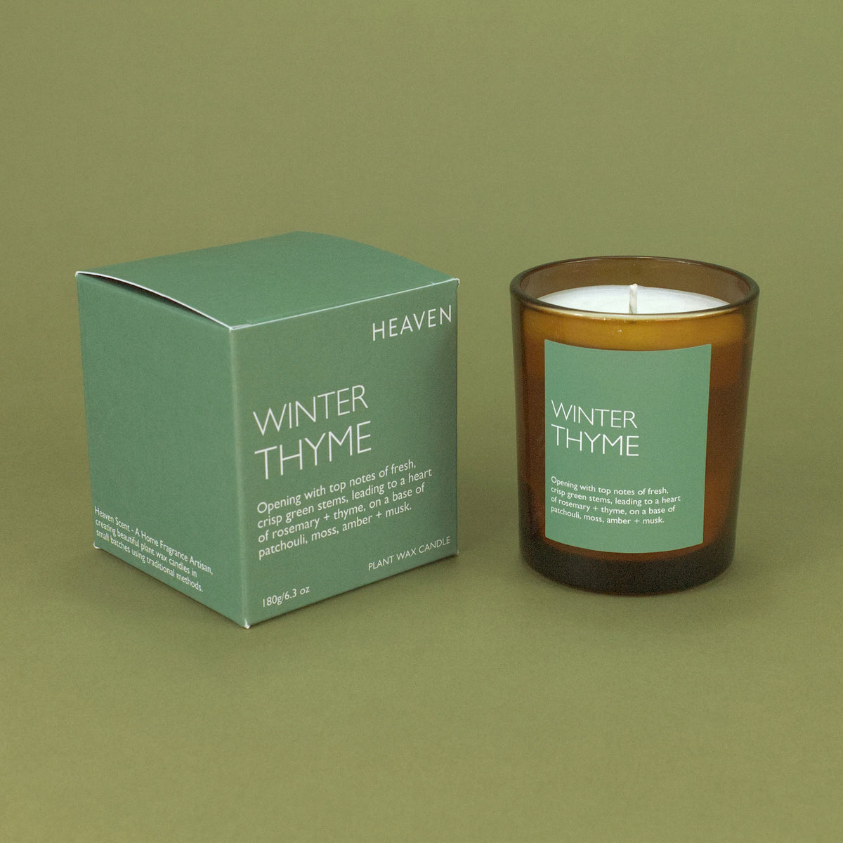 Winter Thyme Candle