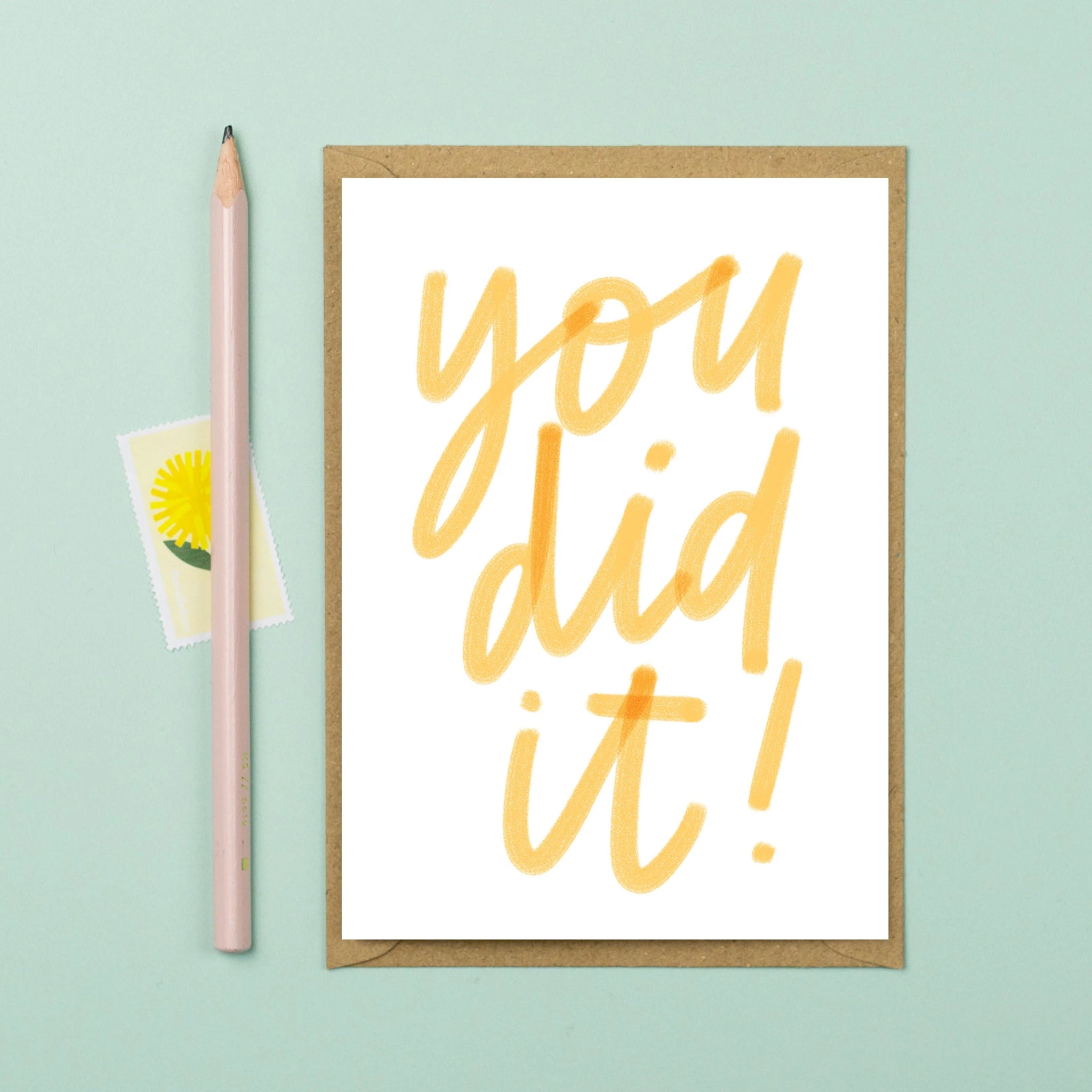 ‘You Did It” Card - Simply Rye