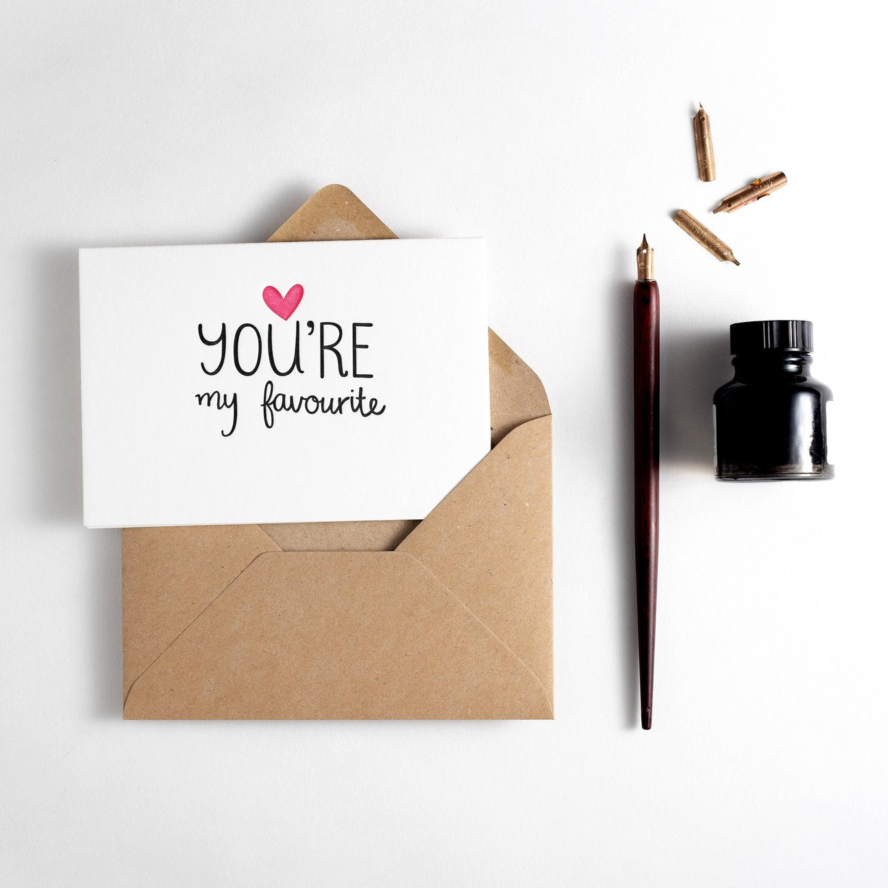 'You're My Favourite' Card - Simply Rye