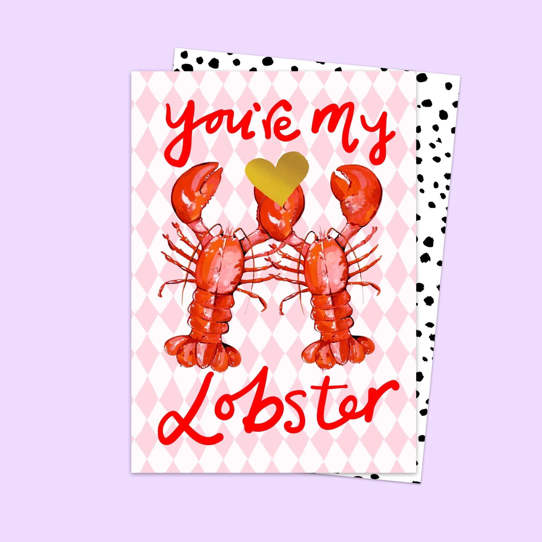 'You're My Lobster' Card - Simply Rye